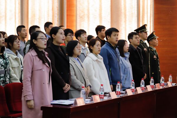 國旗班第十一屆表彰暨第十二屆成立大會(huì)