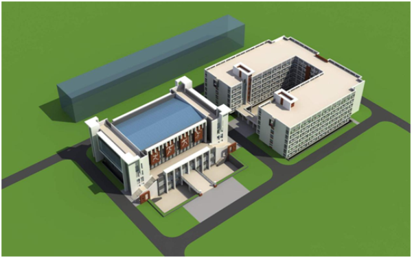 北校區(qū)東1號公寓樓正式開工建設