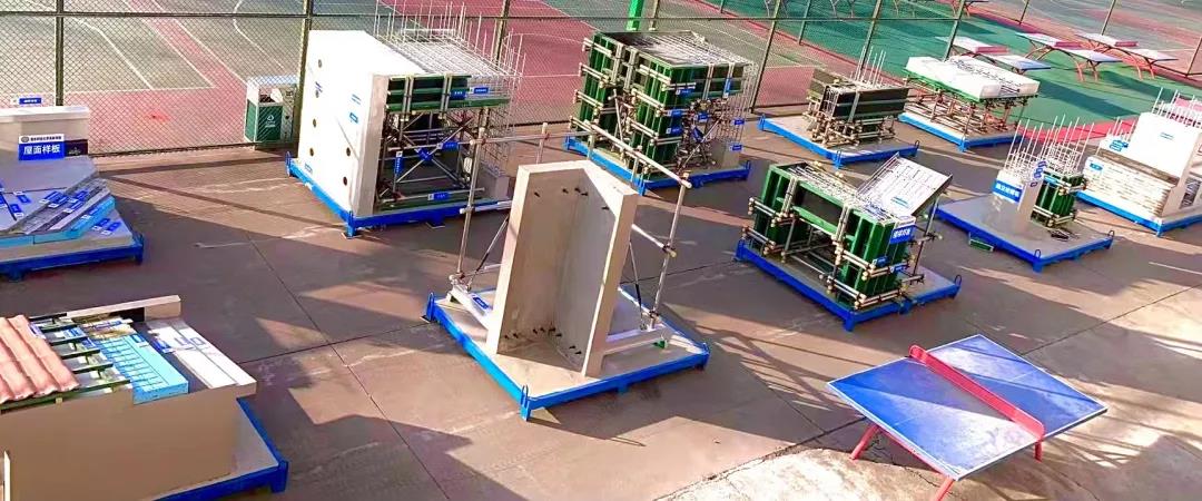  【校企合作】城建學院建筑實體構造模型基地成功建成