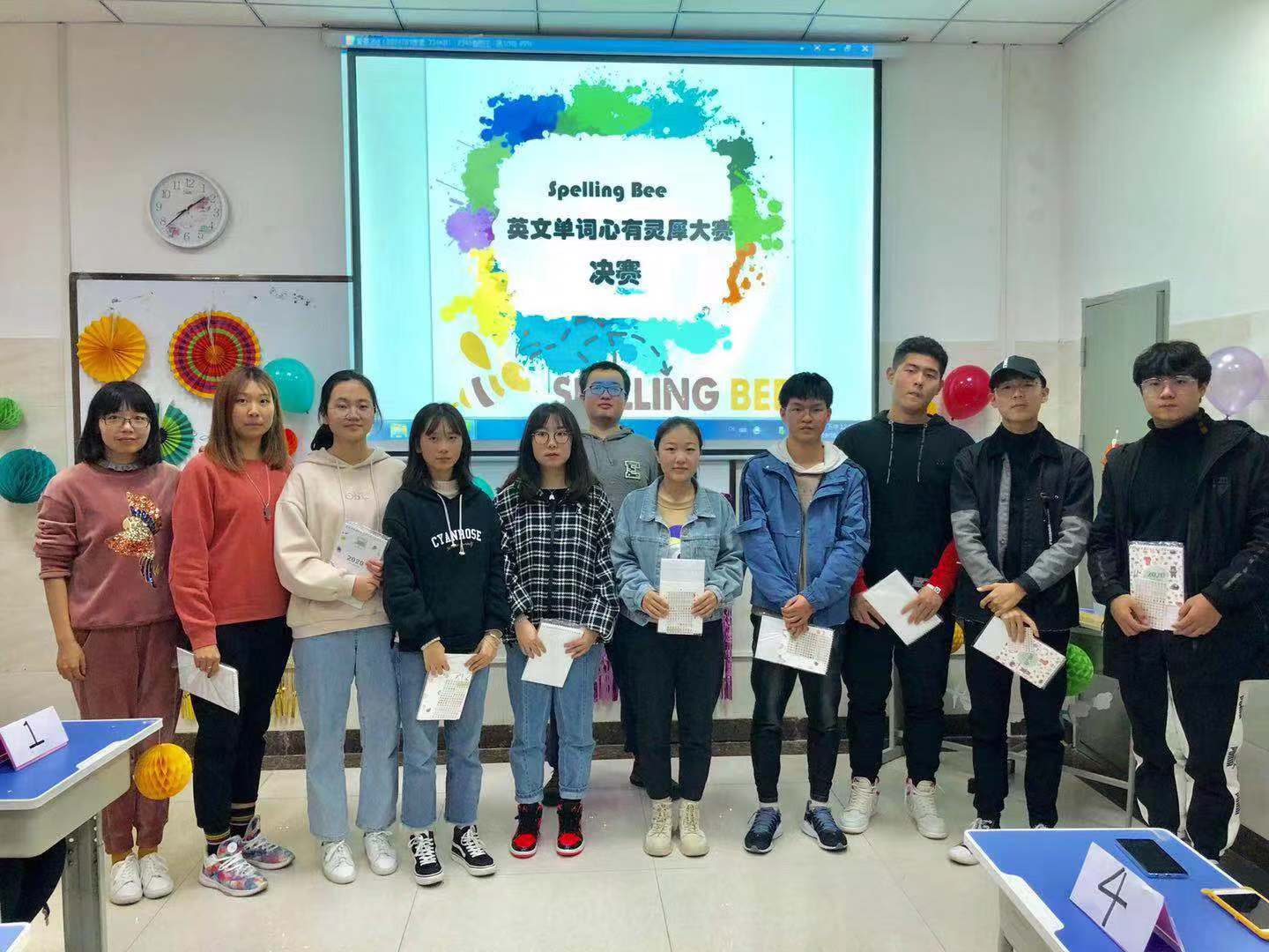 國際教育與人文學(xué)院成功舉辦Spelling Bee英文單詞大賽