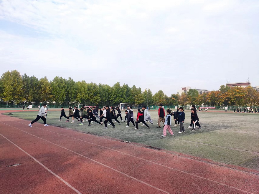 我院體育部圓滿完成2023年學生體質測試工作