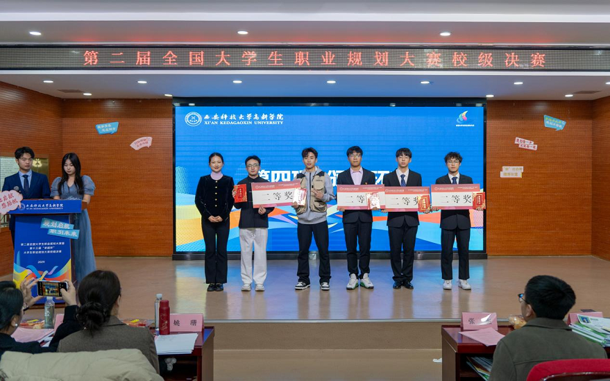 【華禹教育網(wǎng)】第二屆全國大學(xué)生職業(yè)規(guī)劃大賽西安科技大學(xué)高新學(xué)院校級決賽圓滿落幕！